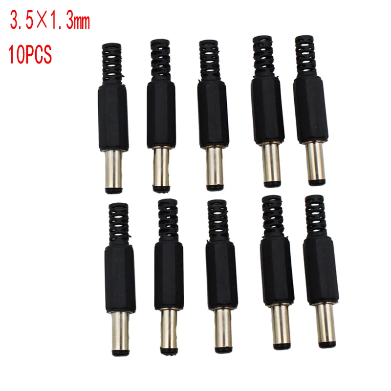 DC Power Jack Socket 5,5 Mm X 2,1 Mm – 5 Stück, Panel-Montage, 3A, Schwarz