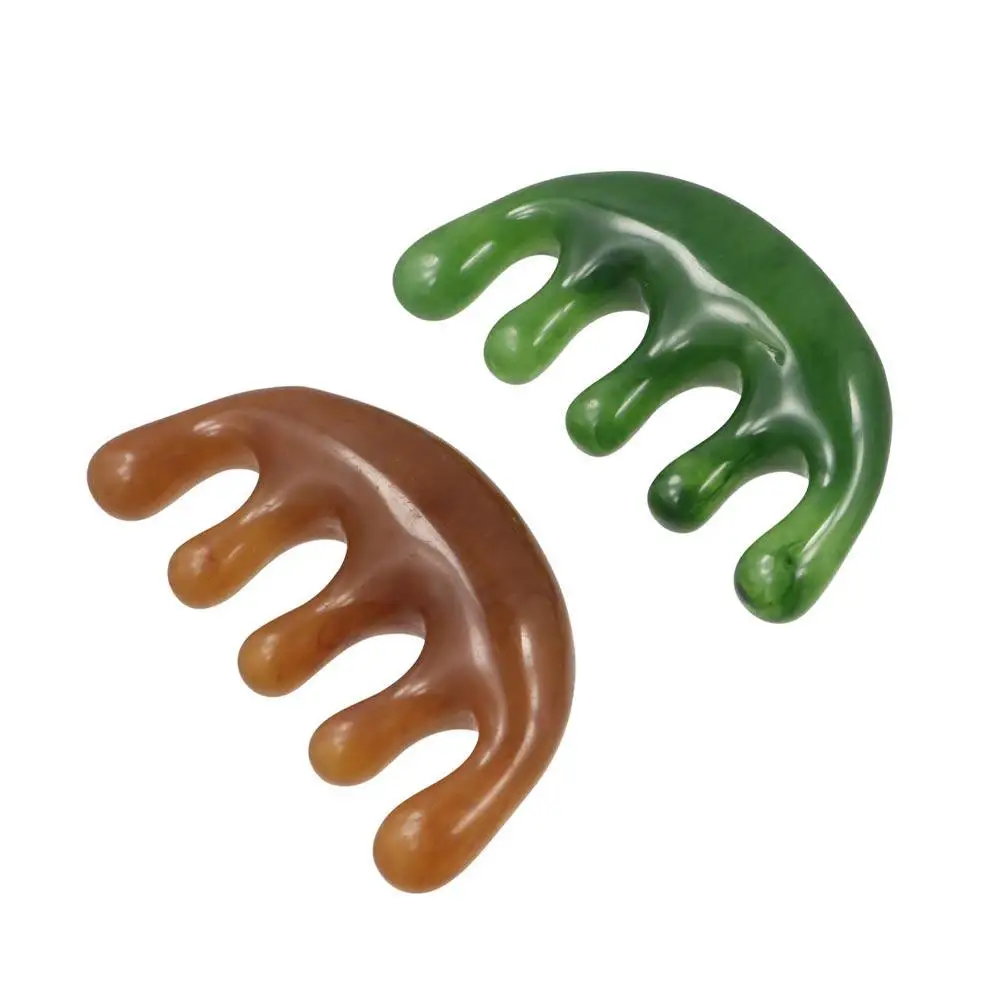 Resin Slimming Skin Care Tool Beauty Physical  Facial Scraping Scraper Massage Comb Face Massager Gua Sha Board