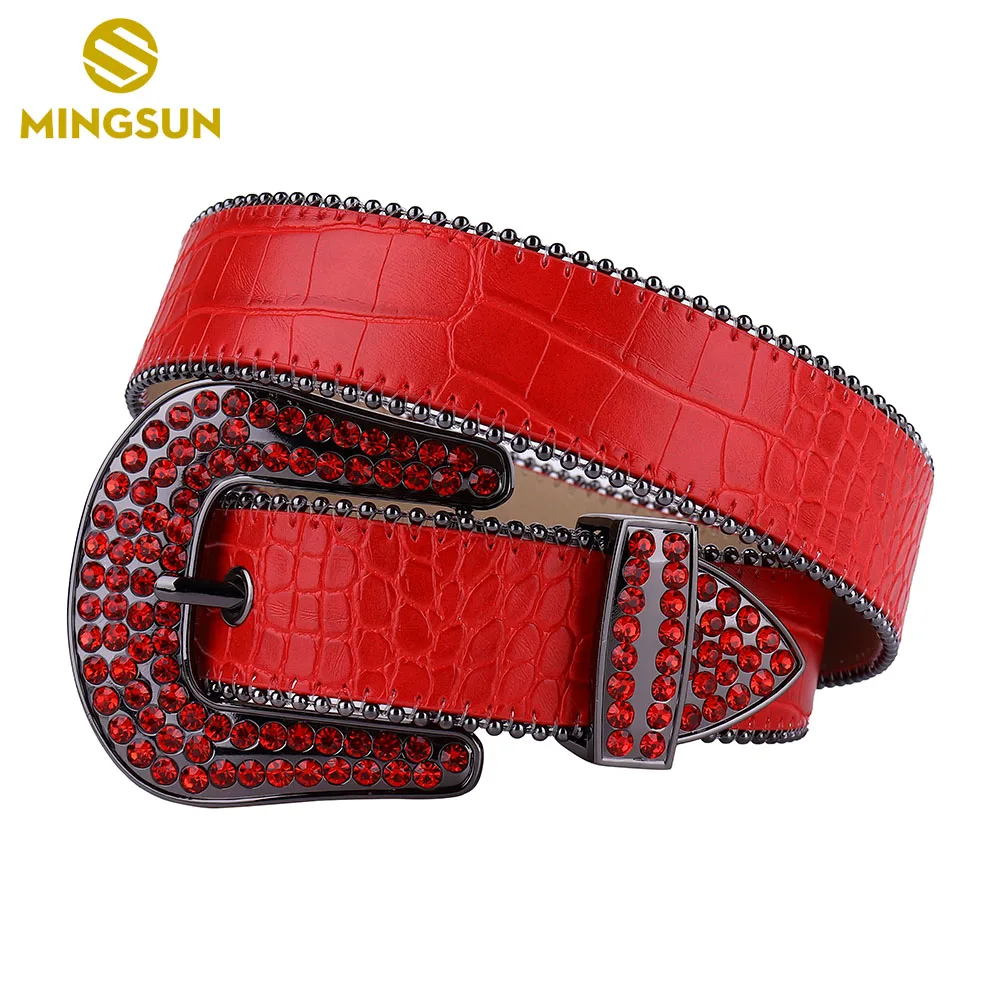 red-leather-belts-for-women-vintage-bling-large-rhinestone-buckle-luxury-black-alloy-diamond-tail-men-belt-cinturones-para-mujer