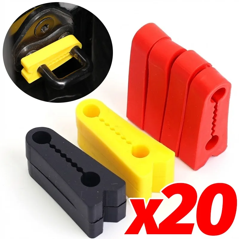 Soft Silicone Auto Door Lock Damper Pad Shock Absorber Anti Noise Soundproof Gasket Protection Sticker Accessories Kit