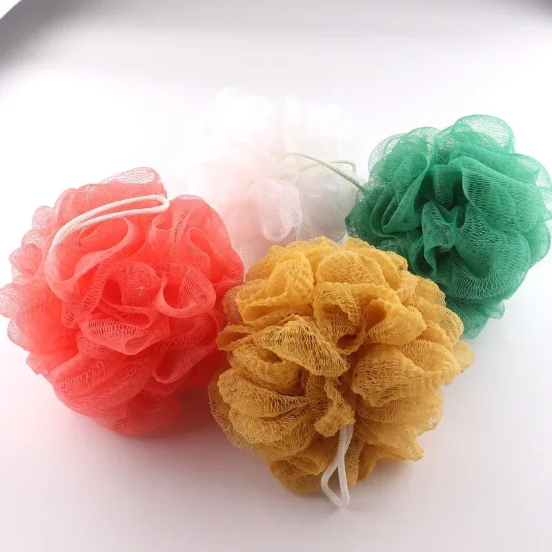 Children Bath Sponge Brush Bath Product Care Christmas Ball-shape Shower Sponge Cleaning Body Wash Towel for Kids Newborn Adults