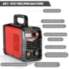 US Plug 2 in 1 Inverter Welding Machine 300Amp MMA ARC Welder IGBT Semi-automatic Welding Machine Portable Welder for Metal Iron 3