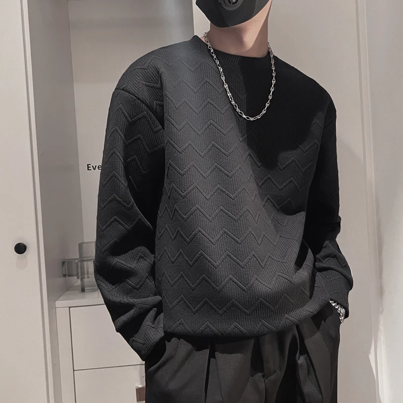 

Мужская однотонная толстовка с капюшоном, корейский свитшот с длинным рукавом и круглым вырезом, повседневный пуловер, G328, весна-осень 2022