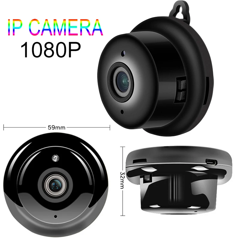 새로운 카메라 V380 무선 와이파이 홈 보안 카메라, 고화질 1080P 야간보기 카메라 지원 TF 카드 스토리지