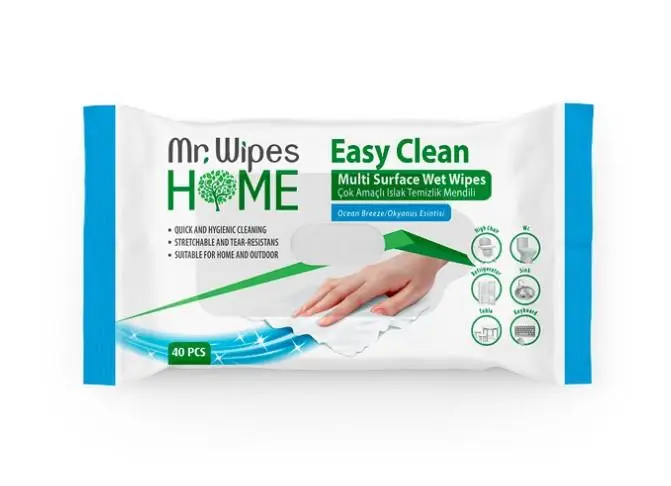 

Farmasi Mr.Wipes Easy Clean cleaning Wipes ocean essence scented 40 pcs