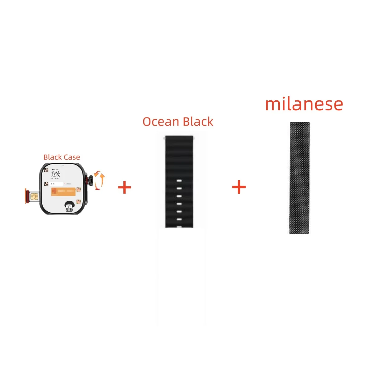 CDS9 S9 Ultra Android Smartwatch 4G/5G SIM card WiFi GPS Camera Play Store Heart Rate Blood Pressure 2.2 inch Amoled Smart Watch 10