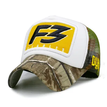 Mesh Trucker Caps Male Summer Cool Sun Hat Man Women Popular Baseball Cap