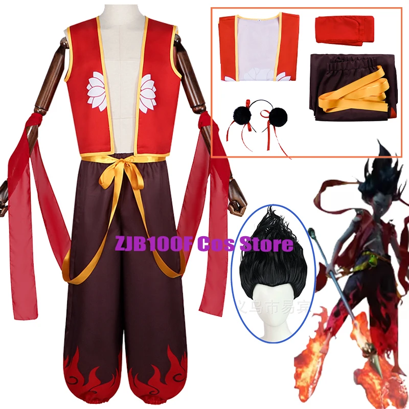 Movie Animation Ne Zha 2 Cosplay Costume Chinese Nezha Devil