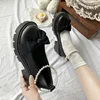New Sexy Fashionable Elegant Shallow Mouth Round Toe Square Heel Thick Sole Casual Solid Color Bow Women's Shoes 4