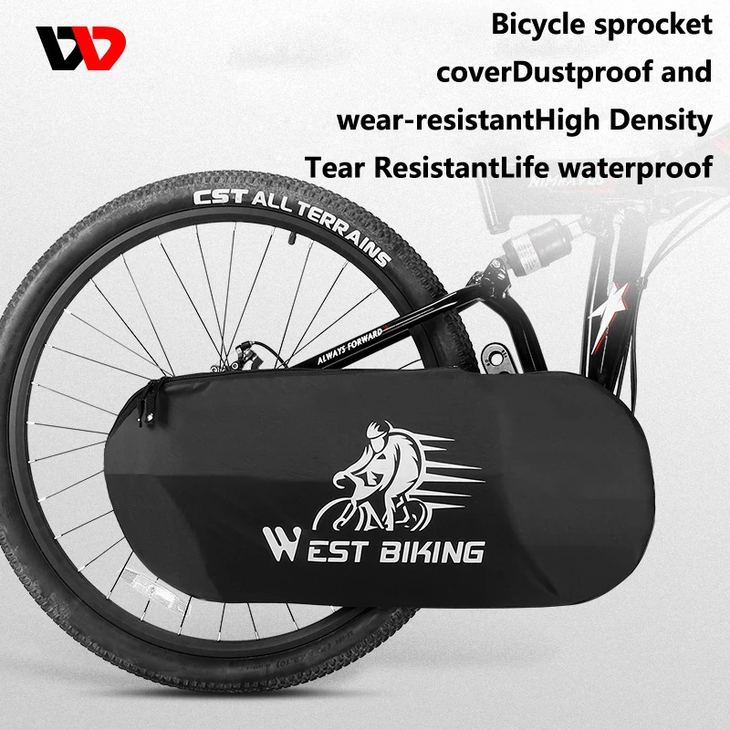 

WEST BIKING Bicycle Chainstay Protector Cover Waterproof Dustproof MTB Road Bike Chainwheel Sprockets Shield Bicycle Cover