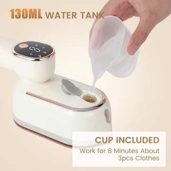Handheld Portable Mini Steam Iron with Four Temperature Control High-Power Rotating Ironing Machine for Fabric Care 1
