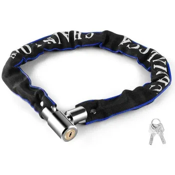 Electric Bike Battery Bike Bicycle Lock Anti-Theft Chain Lock Mountain Bike Lock Anti-Shear Extended Thickened Chain Lock