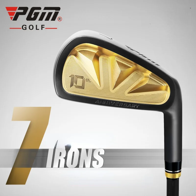 

PGM Golf Club 7 Iron Match Irons Club Golf Version Black and Golden Golf clubs for Men Putter golf