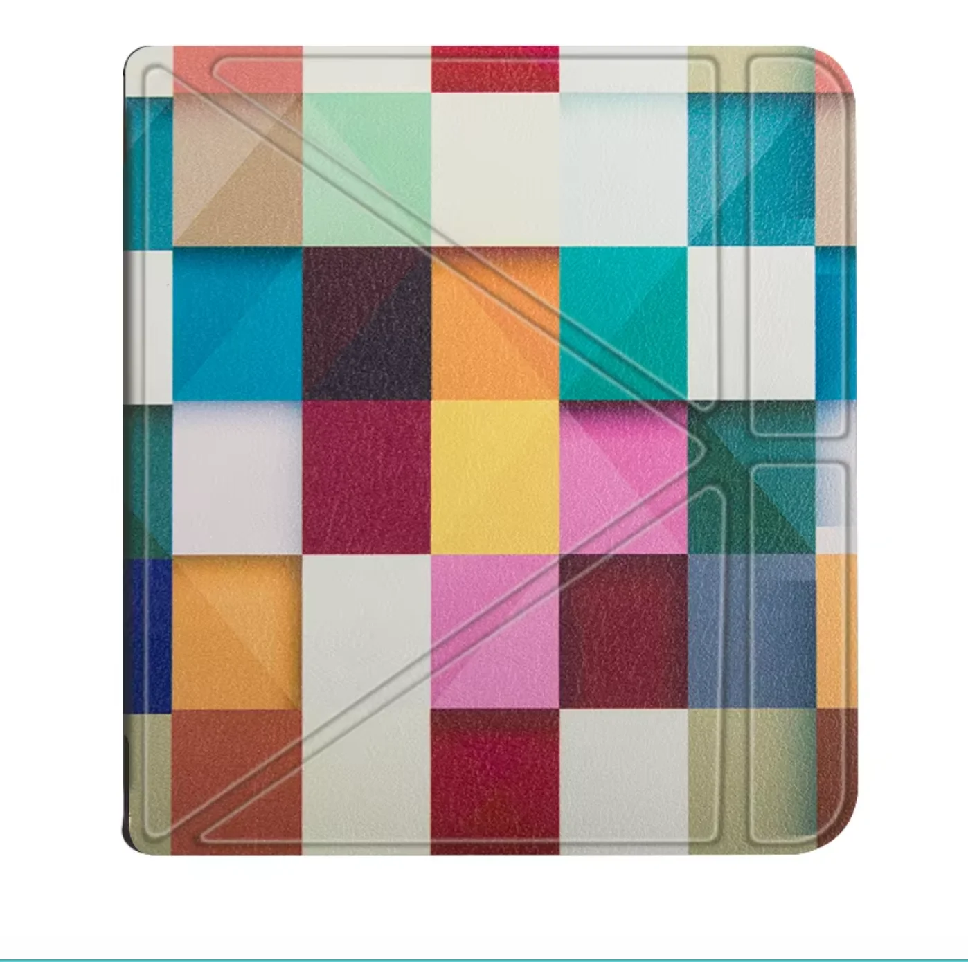 Premium PU Leather Origami Stand Case for 7-Inch E-Readers with Slim Magnetic Wake/Sleep Cover