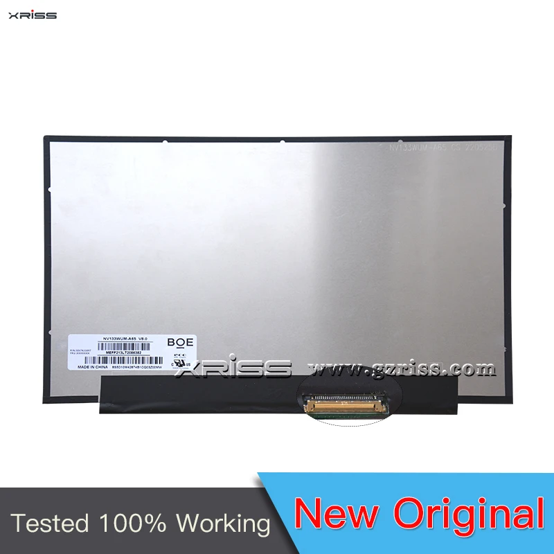 HP13-Be 노트북 디스플레이 패널용 LED LCD 스크린 NV133WUM-A65, B133UAN01.3 NV133WUM-N65, 1920x1200 IPS, 13.3 인치 슬림 30 핀