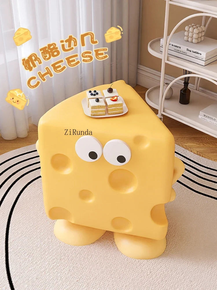 ~Fun creative bedside table household bedroom shelf cartoon cute children's room
