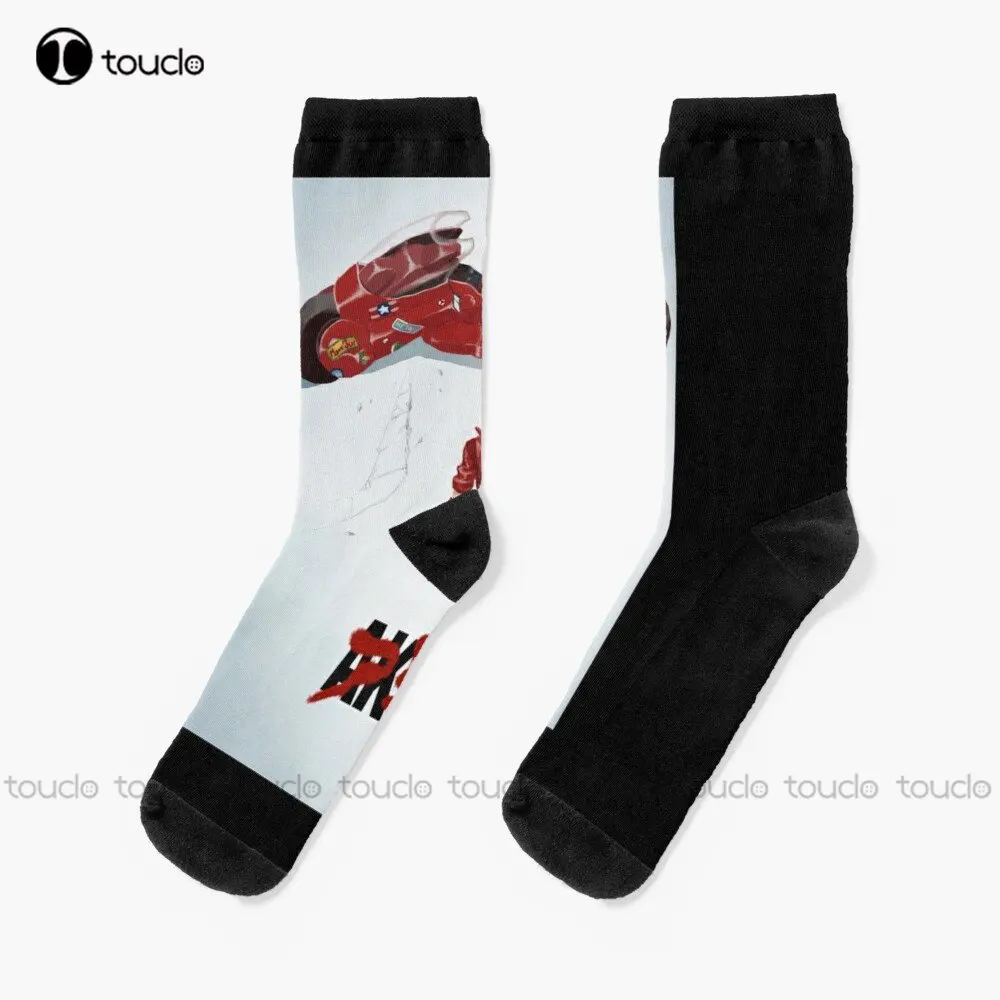

Akira 1988 Anime Movie Socks Novelty Socks Personalized Custom Unisex Adult Teen Youth Socks 360° Digital Print Custom Gift