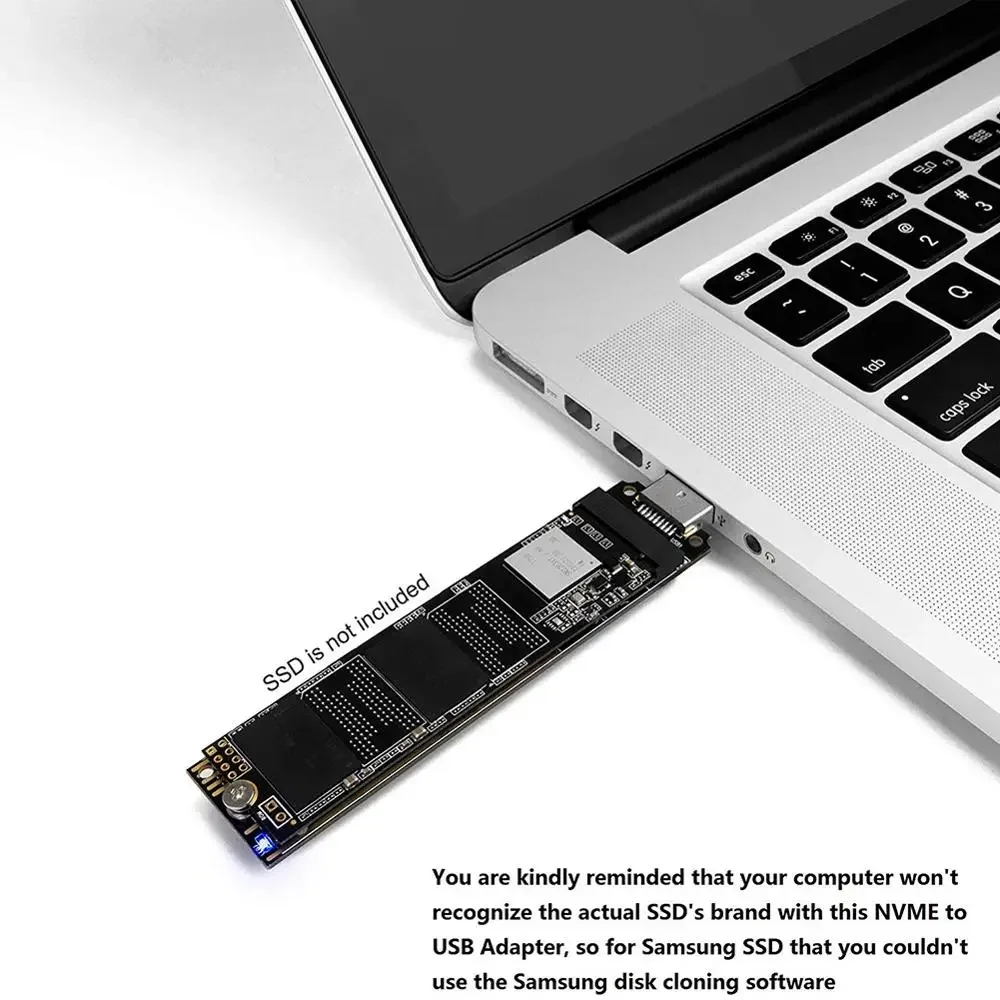 M.2-USB 3.1 SSD 어댑터 Gen2 10G NVME USB 어댑터 M2 NVME-유형 C USB A 어댑터 SSD M.2 NVME/SATA-유형 C 어댑터