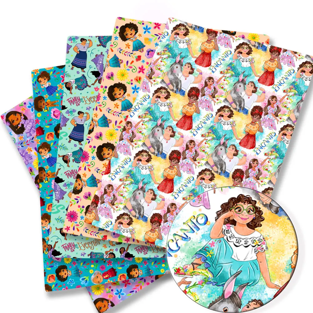 Tissu De Dessin Animé Disney Pour Enfants, Patchwork De Couture Fait À La Main, Courtepointe, Robe De Bébé, Feuille De Maison, Tissu Imprimé, Chaud, B