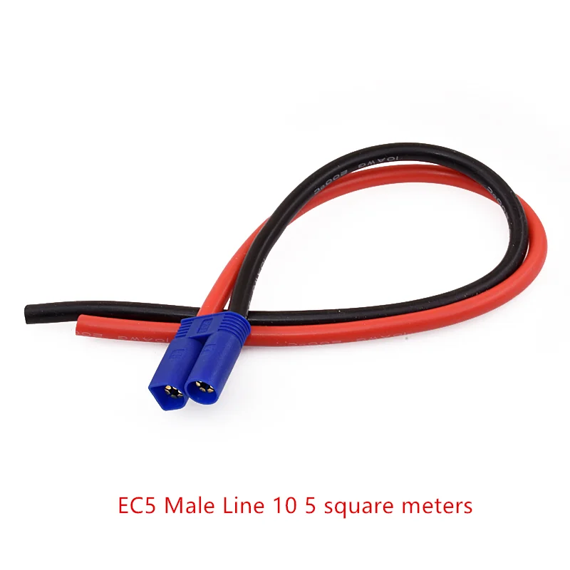 1 шт. новый высококачественный EC5 мужской/женский фотоаккумулятор 30 см 10AWG силиконовый провод RC Lipo аккумулятор
