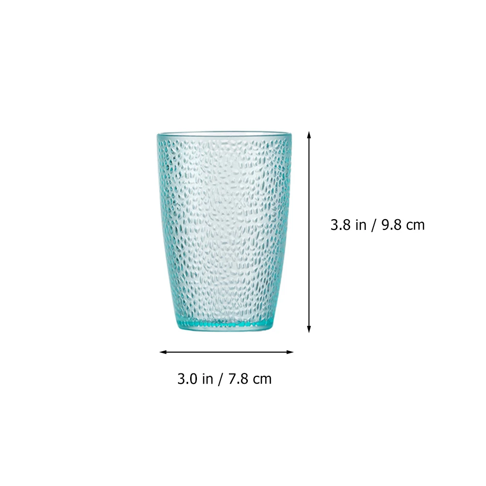 5Pcs Clear Acrylic Drinking Cups Stackable Beer Cup Cocktail Cups Water Tumbler double wall glass cup plastic shot glass