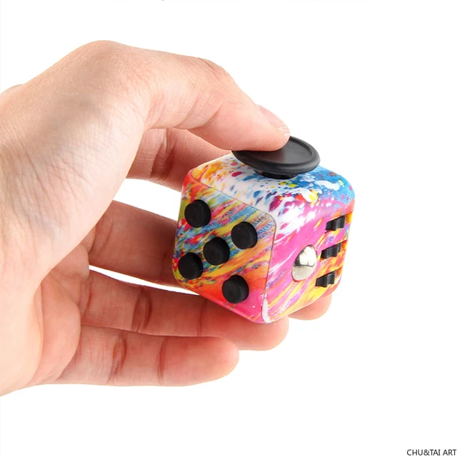 Stress Relief Dice Toy Decompression Dice Antistress Toys Fidgets Anti-stress Kids Anti Stress Games Fidget Toys For Kids Adults 5