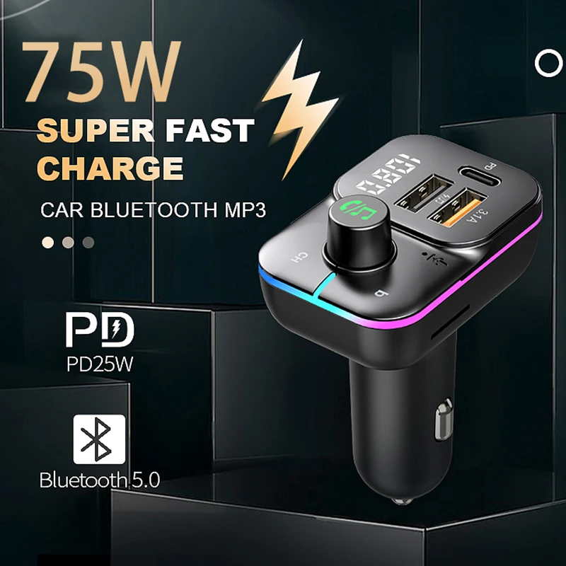 Worldtech Bluetooth Fm Transmitter Fm Modulator Car Kit Mp3 Player