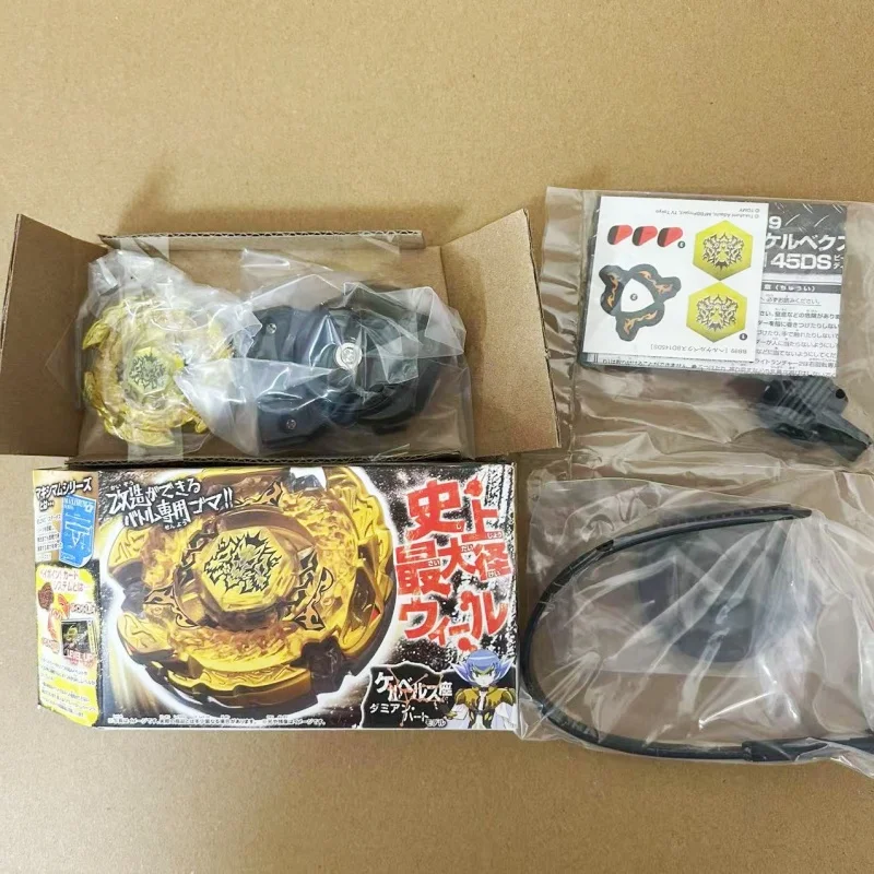 Spinning Top Toy Beyblade Toys Battle Top Toy Battle Tops Beyblades Burst Gyro beyscollector Top BB99 HELL KERBECS BD145DS WITH Light Launcher