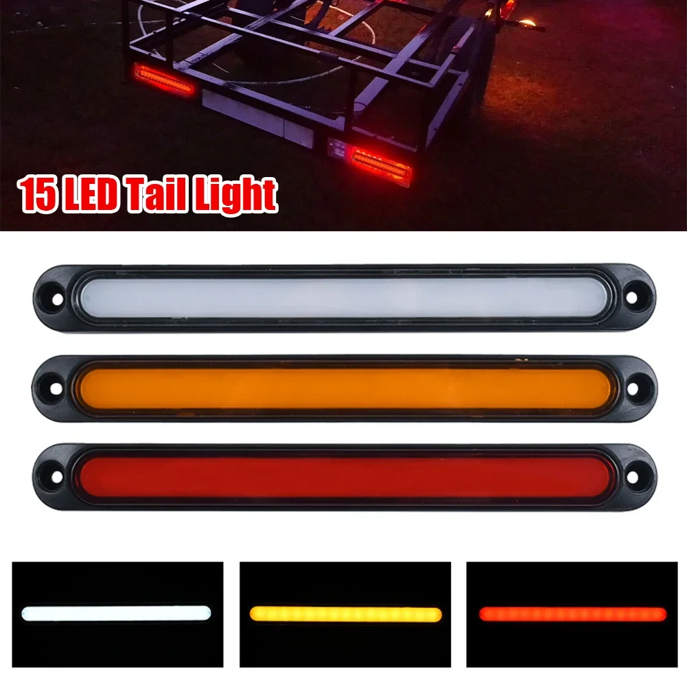 Fanali posteriori Luci dei freni per auto 12V-24V Indicatori di direzione Strisce LED Parabrezza posteriore Avviso di arresto laterale Parcheggio Accessori automobilistici - Image 3