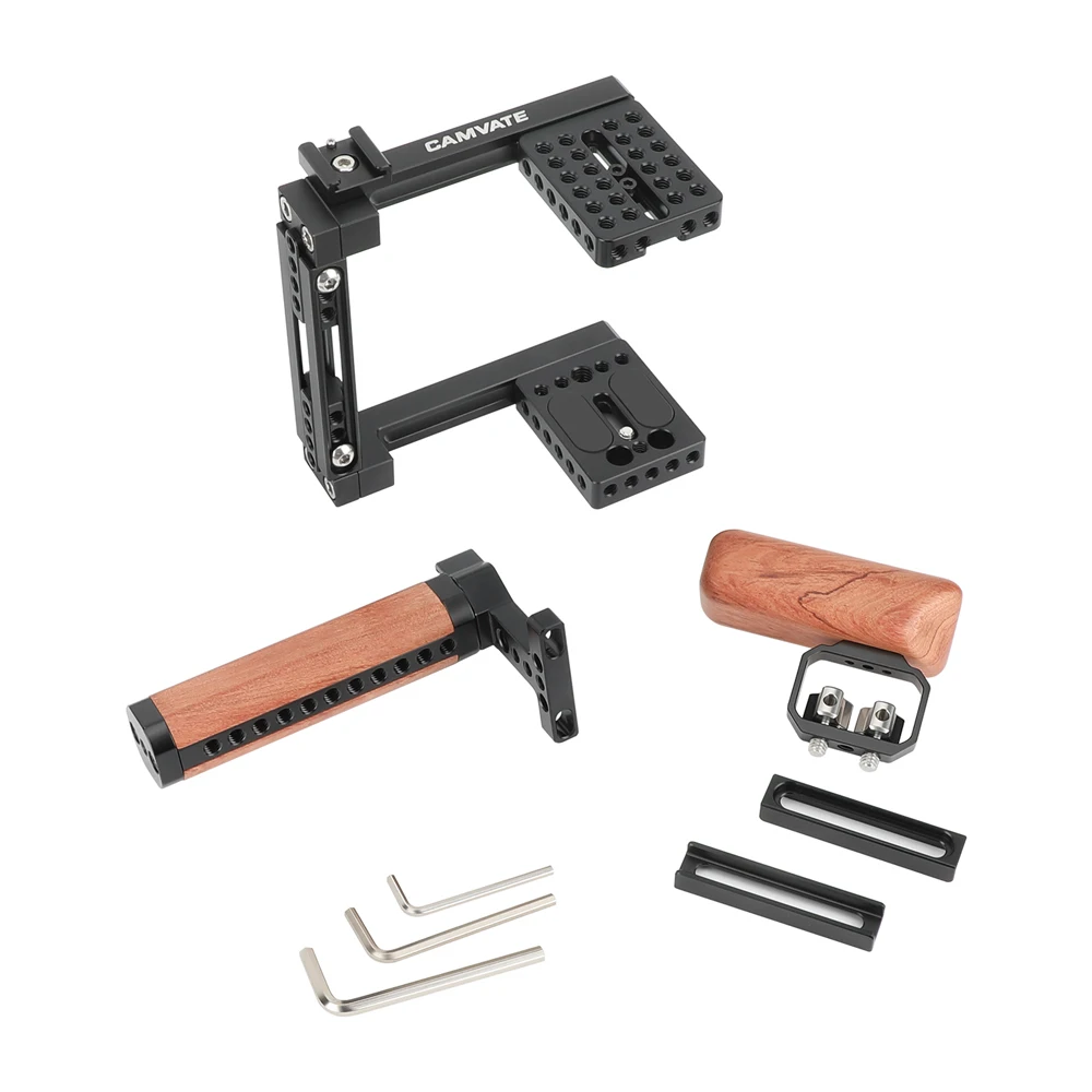 Camera Cage Rig For Canon 70D/80D/90D/5D Mark II/5D Mark III/5D Mark IV/ Nikon D