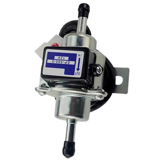 Pompa Carburante Elettrica 24V Universale - In Lega Alluminio, Per Auto, Camion, Barche - Foto 14