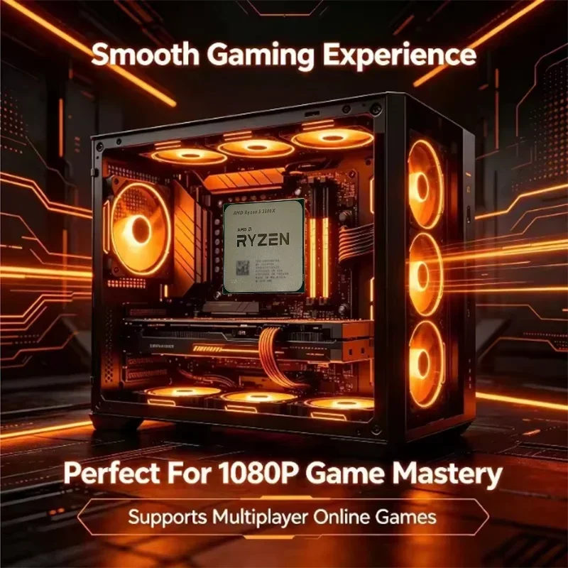 AMD 라이젠 5 3500X 프로세서 6코어 6스레드 3.6GHz 기본 속도 4.1GHz 최대 부스트 속도, AM4 소켓 32MB L3 캐시 7nm 65W TDP 데스크탑 CPU