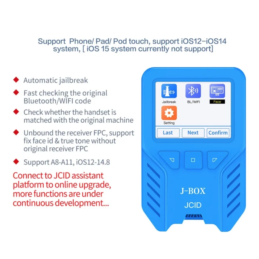 J-BOX Jailbreak & Flash Outils pour IOS Bypass ID et Icloud PC gratuit  iPhone 11 11Pro Max True Tone Outil de J-BOX de réparation d'écran -  AliExpress