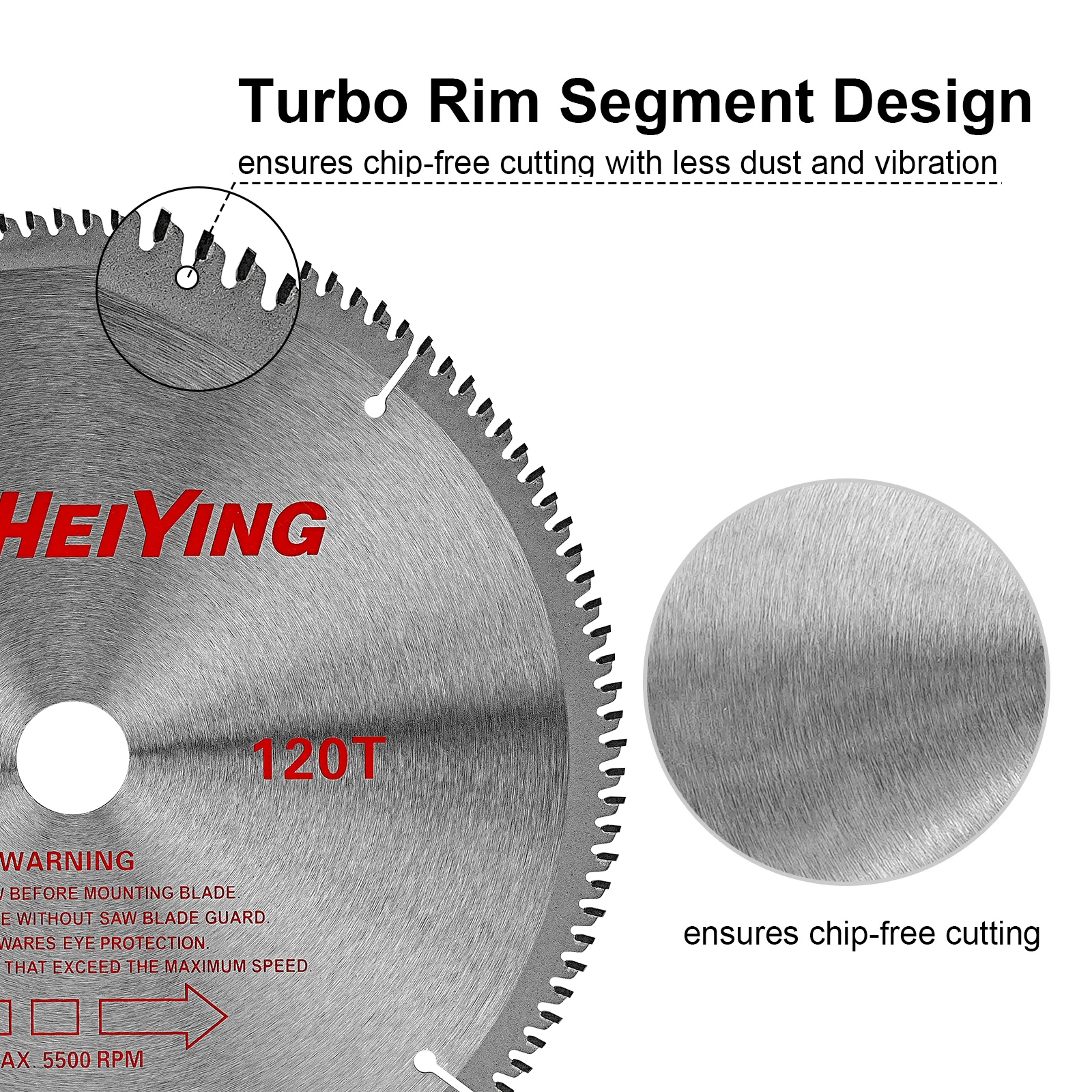 SI FANG 10 zoll Hartmetall Sägeblatt Holzbearbeitung Kreissäge Disc Schneiden Maschine Zubehör Holz Aluminium Schneiden Sägeblatt – Detail 1