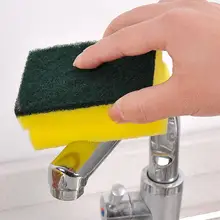 

Magic Sponge, I-shaped Dish Washing Sponge Kitchen Cleaning Tools Wiping Scouring Pad Microfiber Sponge3PC