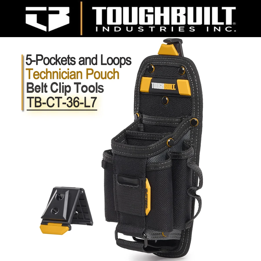 ToughBuilt TB-CT-36-L7 テクニシャンポーチ 7 ポケット マルチ