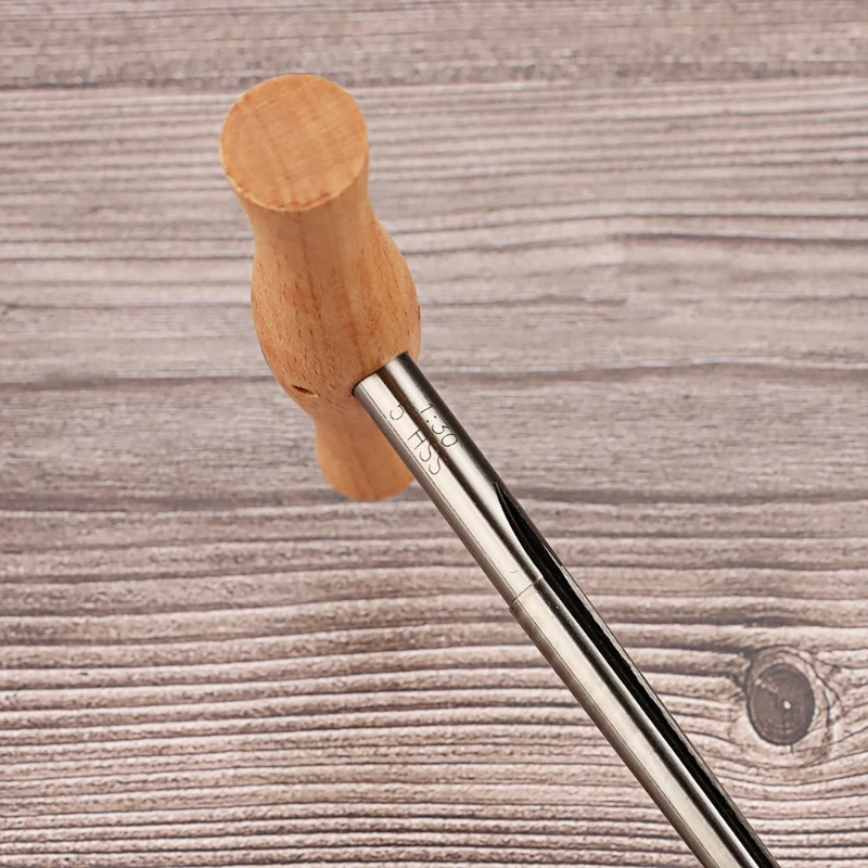 Violin Peg Hole Reamer 1:30 Taper T Handle Bridge Pin Reamer Luthier Tool Violin Making Tool for 3/4 4/4 Part