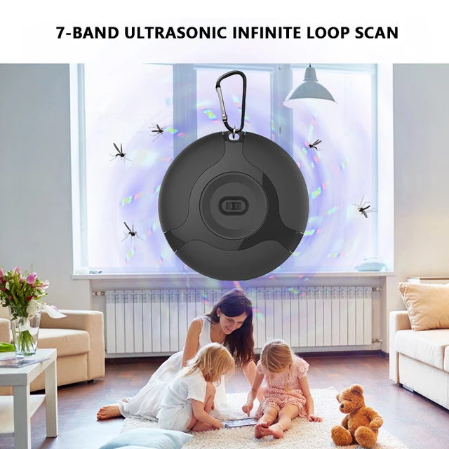 Hordozható Usb Ultrahangos Kártevő -Visszatartó Kültéri Elektronikus Egér Hangya Ágynemű -Riasztó Szúnyogriasztó - Image 4