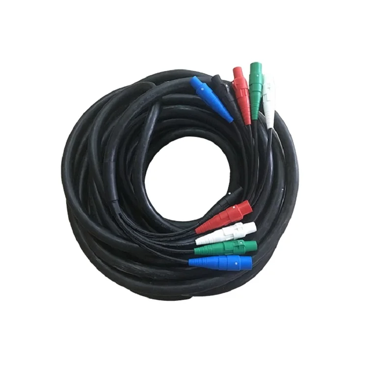

35/50mm Camlock feeder cable fan out power cable with 400A powerlock connectors and 400A camlock connector