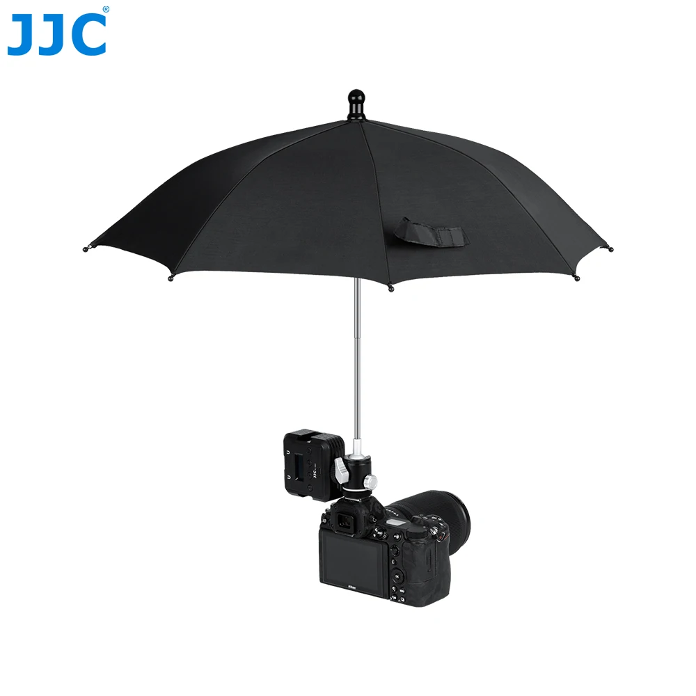 JJCCameraHotShoeUmbrellaCameraRainUmbrellaSunshadeforCanonR6