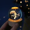 3D Crystal ball Night Light 6