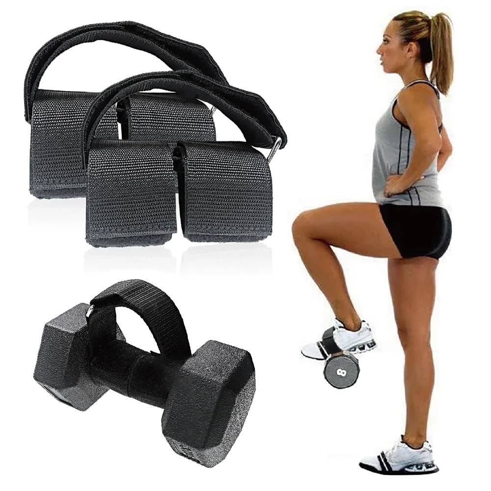 Dumbbell Ankle Strap Weight Lifting Foot Bands Tibialis Trainer Leg Muscle Strengthen Training Workout Fitness Equipment 1/2pcs ankle straps fitness ankle straps ankle wrist cuffs ankle wrist weights