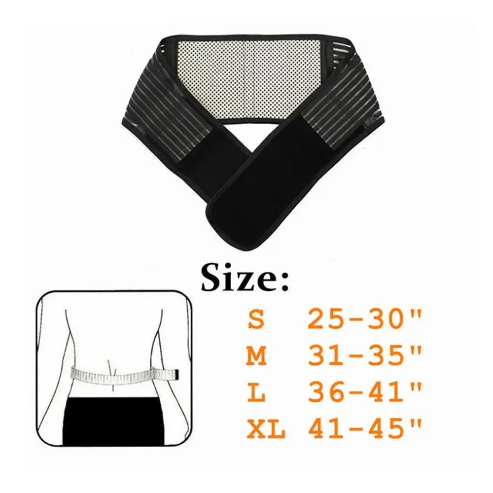 Back Support Belt Lumbar Lower Waist Pain Relief