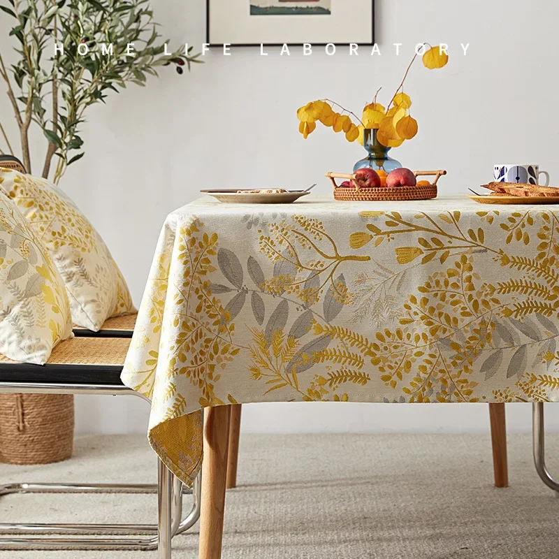 

Living room tablecloth, high-end sense, dining table fabric, tea table, light luxury, luxurious household use