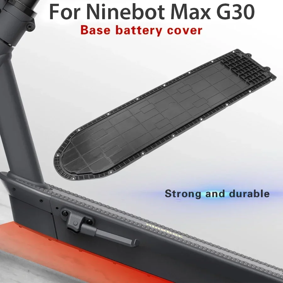 Wasserdichte, langlebige Bodenplatte für Segway Ninebot Max G30 Elektroroller, Batteriekabinenabdeckung, Chassis-Ersatzzubehör – Detail 2