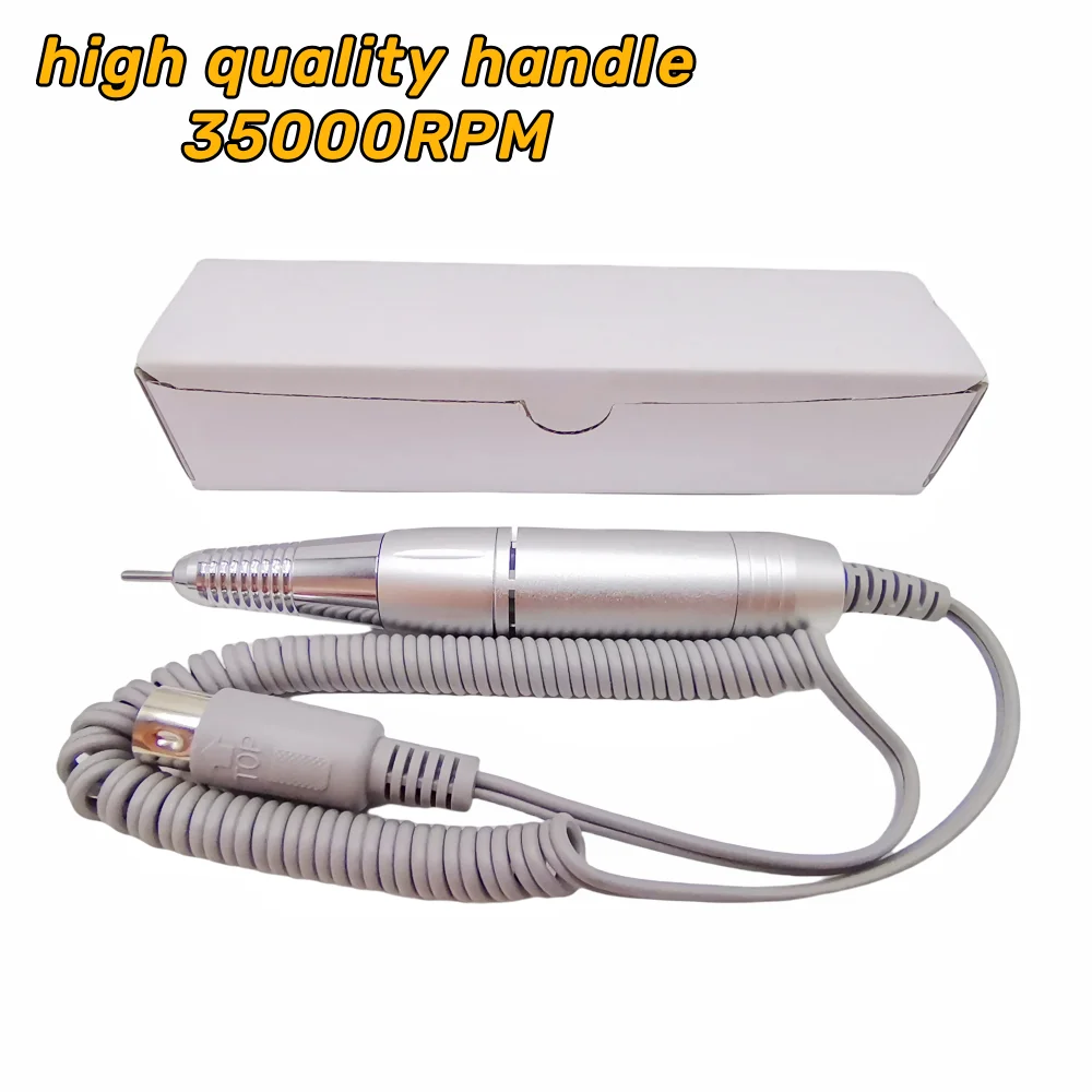 Nail Drill Pen 35K Dental Micromotor Polishing Handpiece For STRONG 210 90 204 207 Electric Manicure Machine High Quality Handle 2