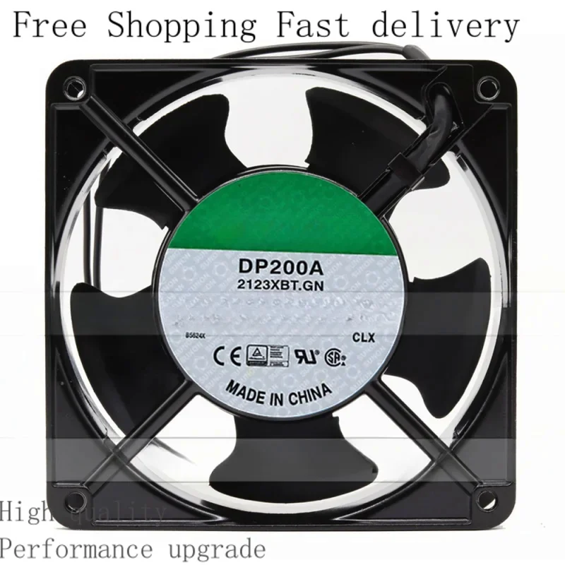 

DP200A P/N 2123XBT.GN 0.14A 12038 220V Cooling Fan Brushless Motor Case Fan Blower Fan Humidifier FanInduction