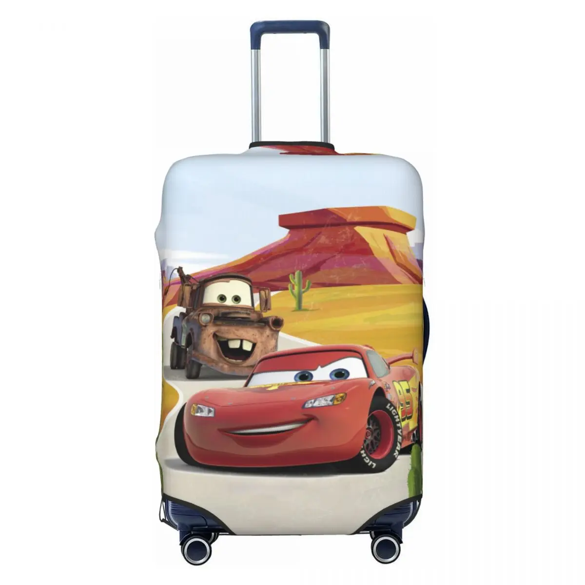 

Custom Cartoon Pixar Cars Luggage Cover Protector Cute Travel Suitcase Protective Cover for 18-32 Inch