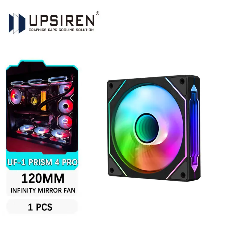 High-Performance 12cm ARGB Quiet Cooling Fan with PWM Control