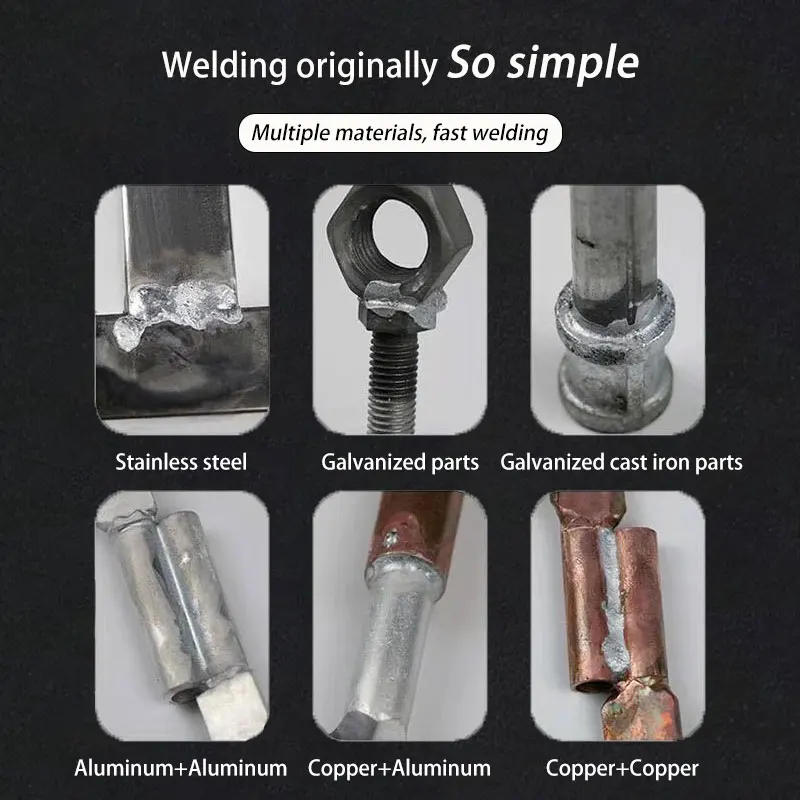 Lighter Universal Low-temperature Welding Rod Copper Iron Aluminum Stainless Steel Metal Plastic and Repair welding rods